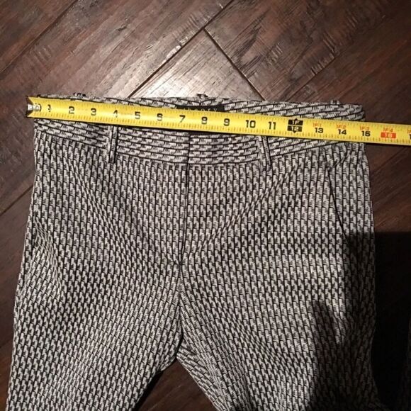 Theory Treeca CL houndstooth ankle pants sz 4 excellent condition - Picture 5 of 7